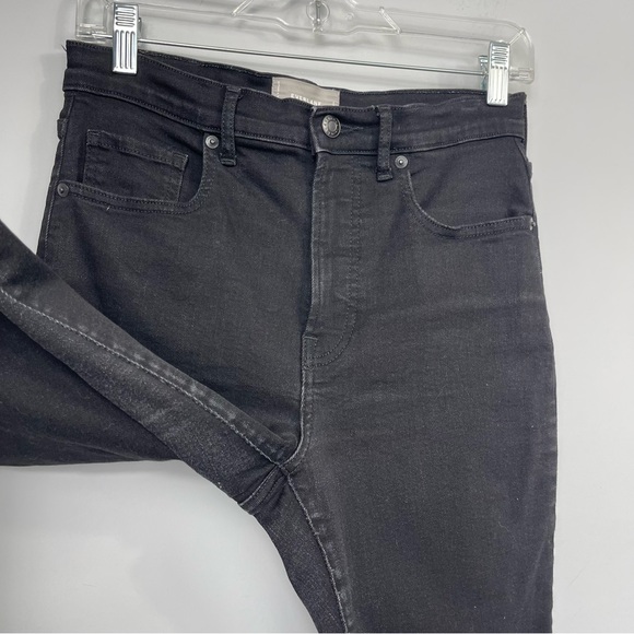 Everlane The Authentic Stretch High Rise Skinny Ankle Jeans Black Size 29 - Picture 15 of 15